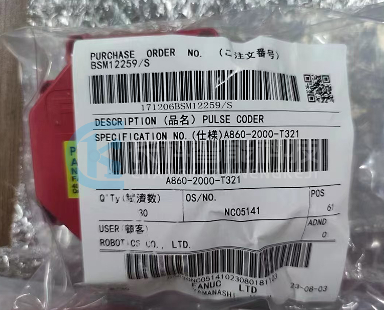 發(fā)那科伺服電機編碼器A860-2000-T321 &alpha;iA1000